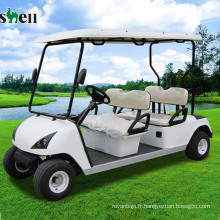 3kw quatre sièges chariot de golf utilitaire électrique à vendre blanc (DG-C4)